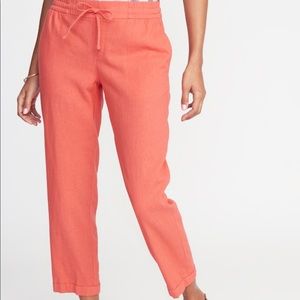 Linen capris